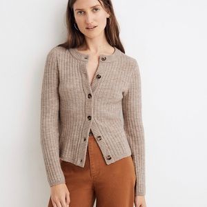 Madewell Shrunken Cardigan Top- Small